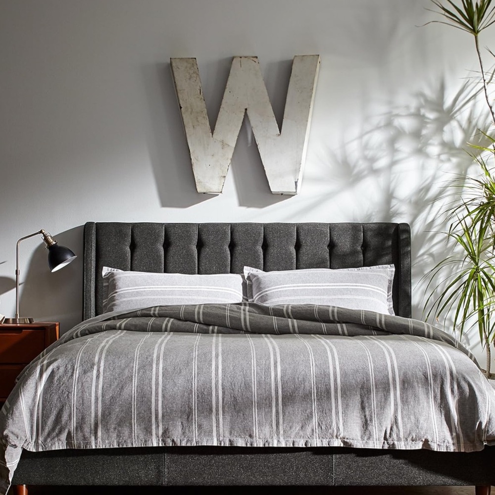 Rivet Maxwell stripe full/queen duvet set❤️❤️❤️❤️